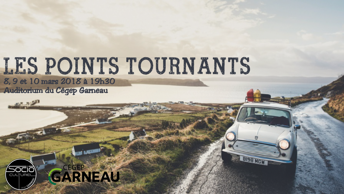 Les points tournants - Un road movie sans entracte