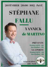 Show d'Humour - STÉPHANE FALLU & YANNICK DE MARTINO