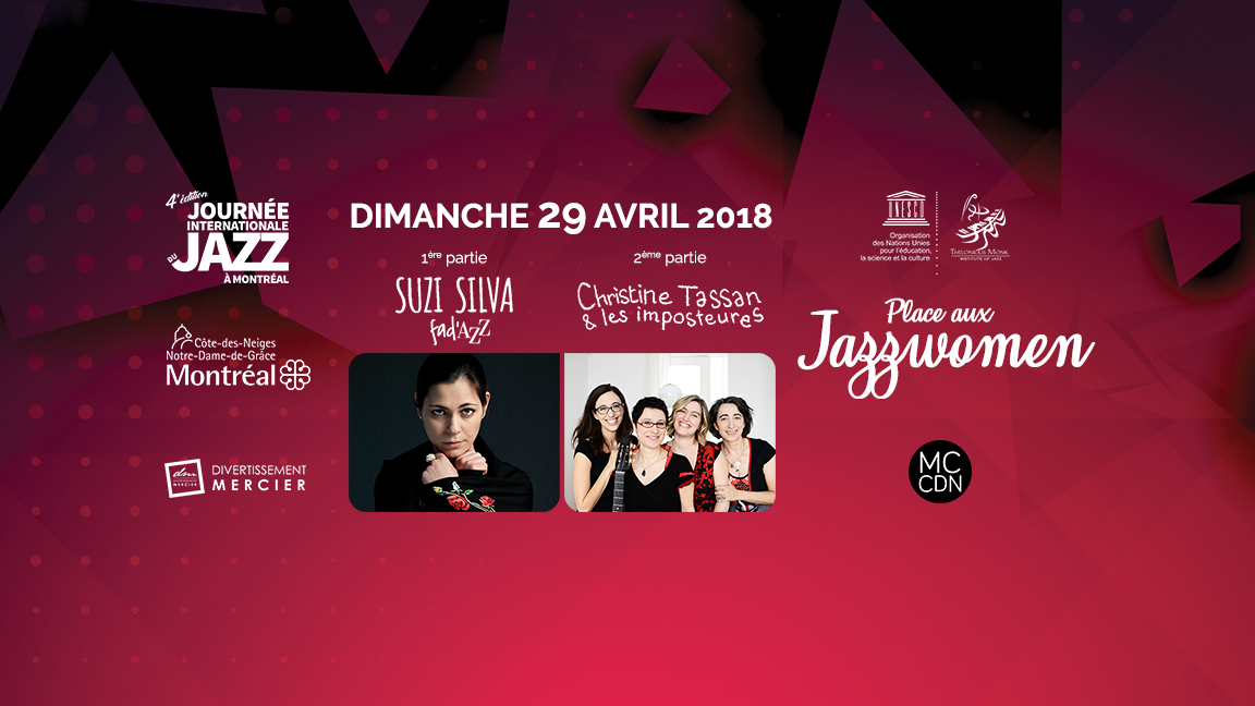 PLACE AUX JAZZWOMEN - SUZI SILVA - CHRISTINE TASSAN ET LES IMPOSTEURES