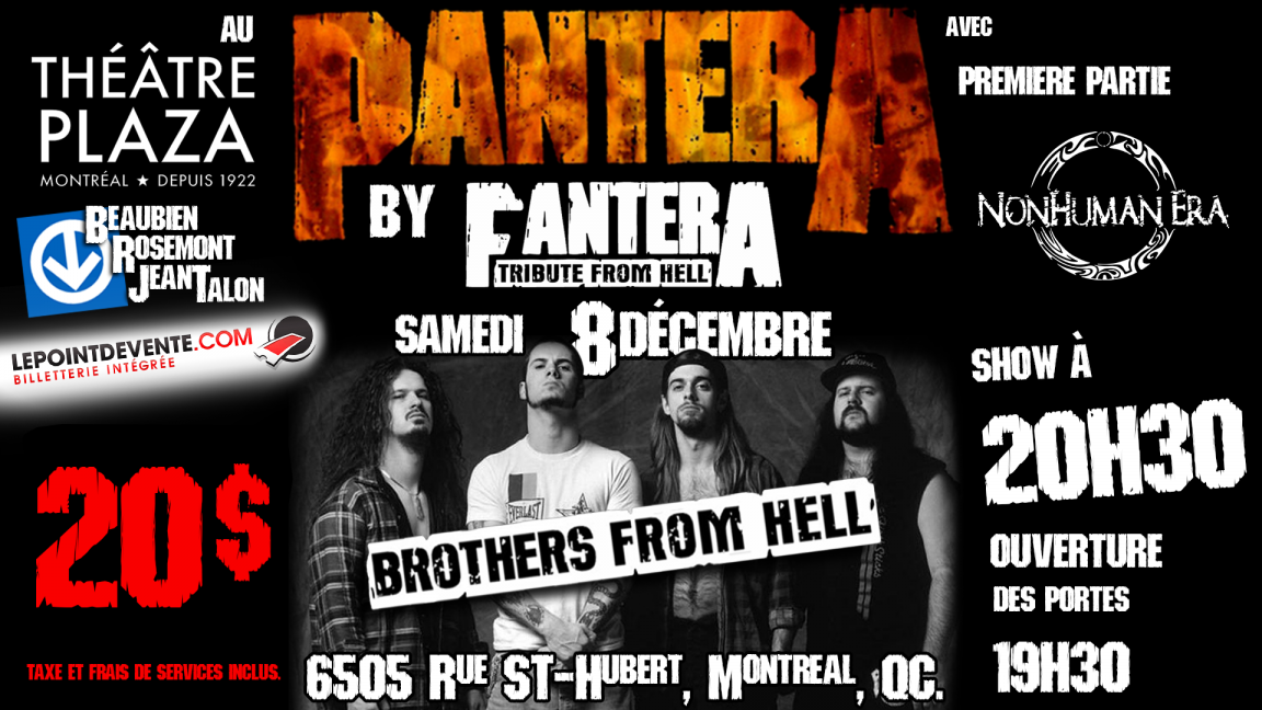 A "Brothers From Hell" special - Fantera Tribute From Hell (Pantera Tribute)