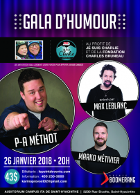 Gala d'humour bénéfice