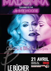 Madonna personnifiée par Jimmy Moore