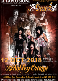 Crüed - Hommage à Mötley Crüe