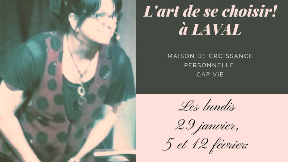 Avec amour et passion sur l'art de se choisir!