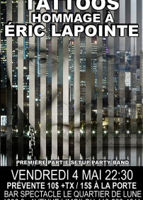 HOMMAGE A ÉRIC LAPOINTE