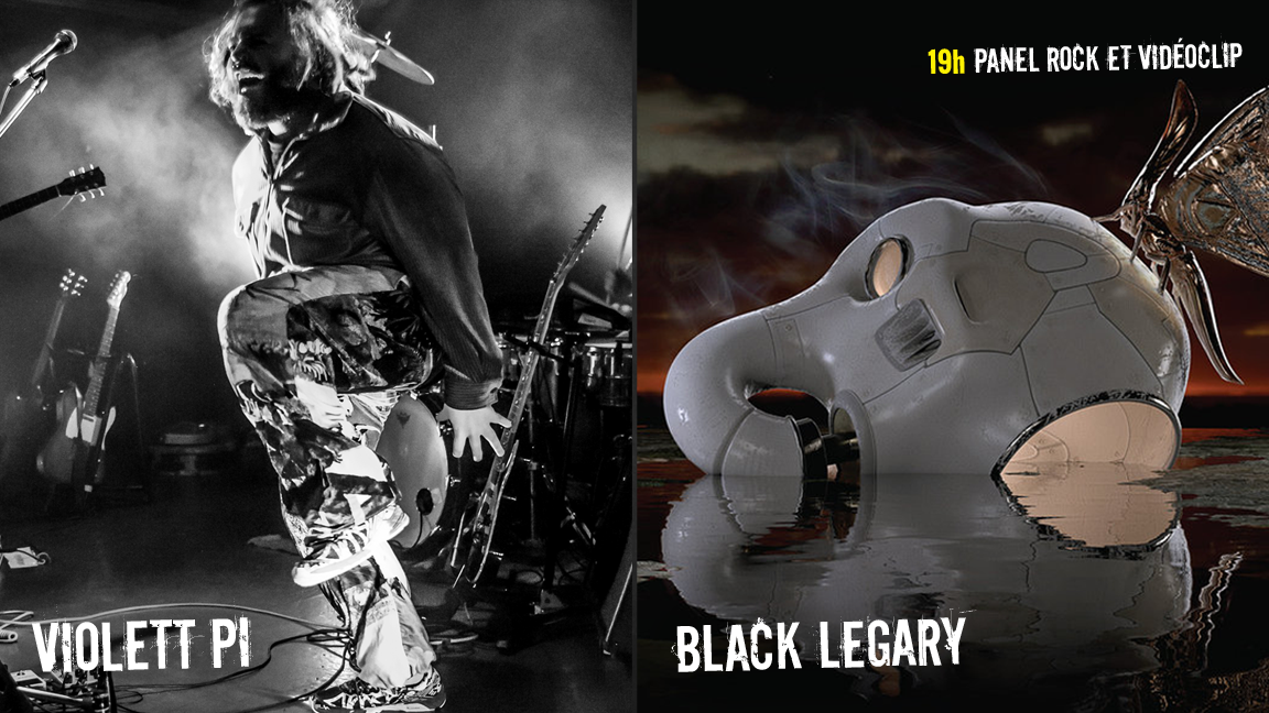 VioleTT Pi + Black Legary + Panel : Rock et Vidéoclip