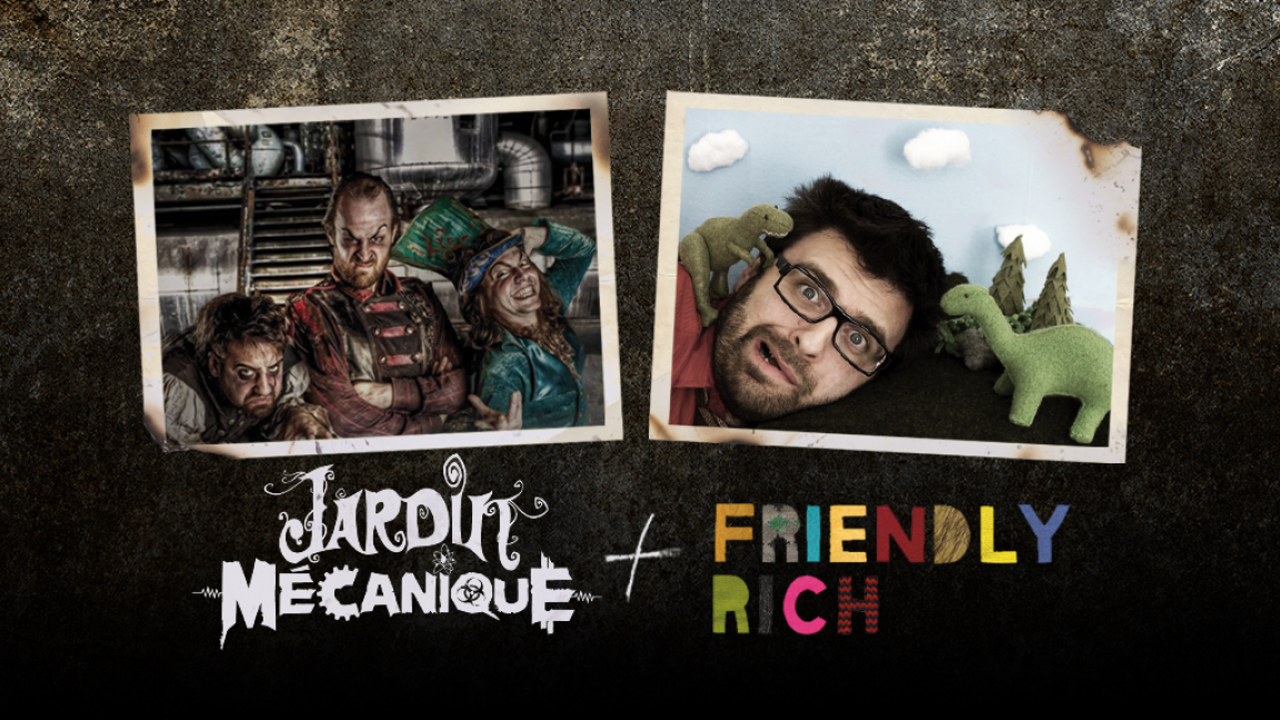 La tournée des aliénés: JARDIN MÉCANIQUE ET FRIENDLY RICH