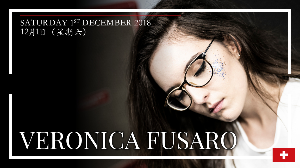 Veronica Fusaro live in Hong Kong!
