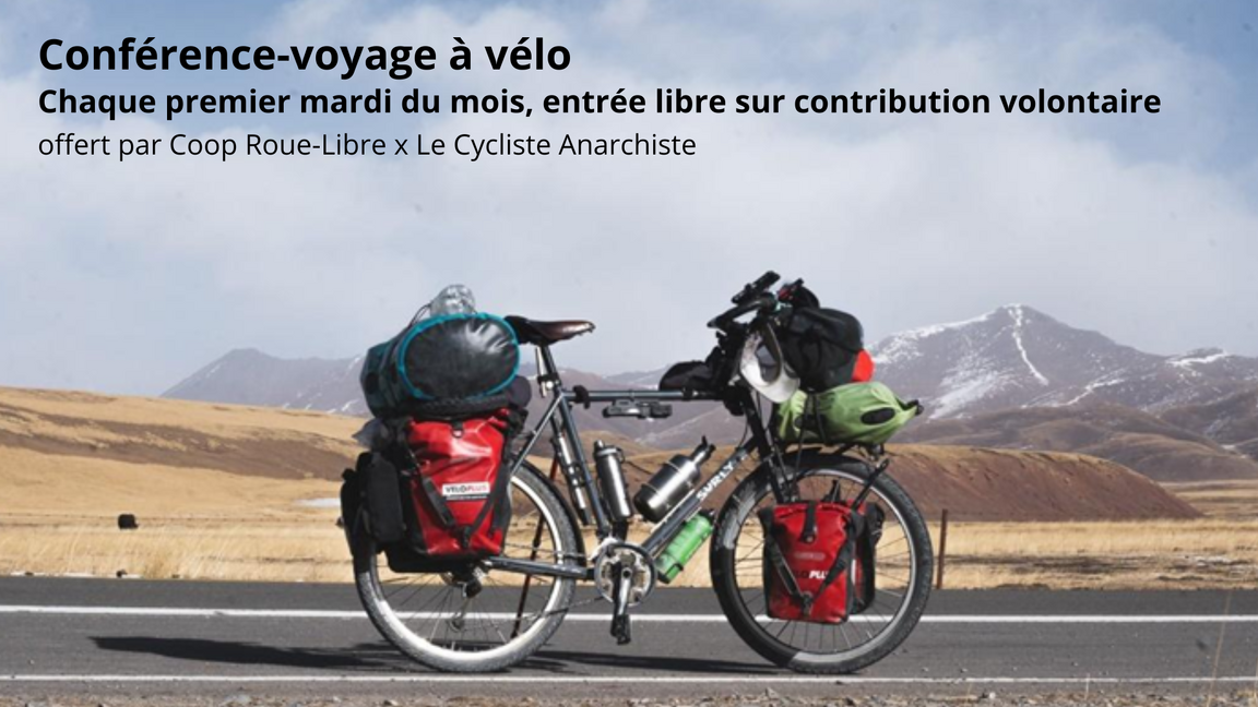 Conférence-voyage à vélo
