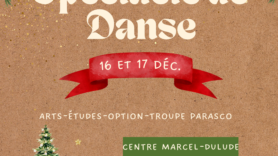Spectacle Danse Noël 2025