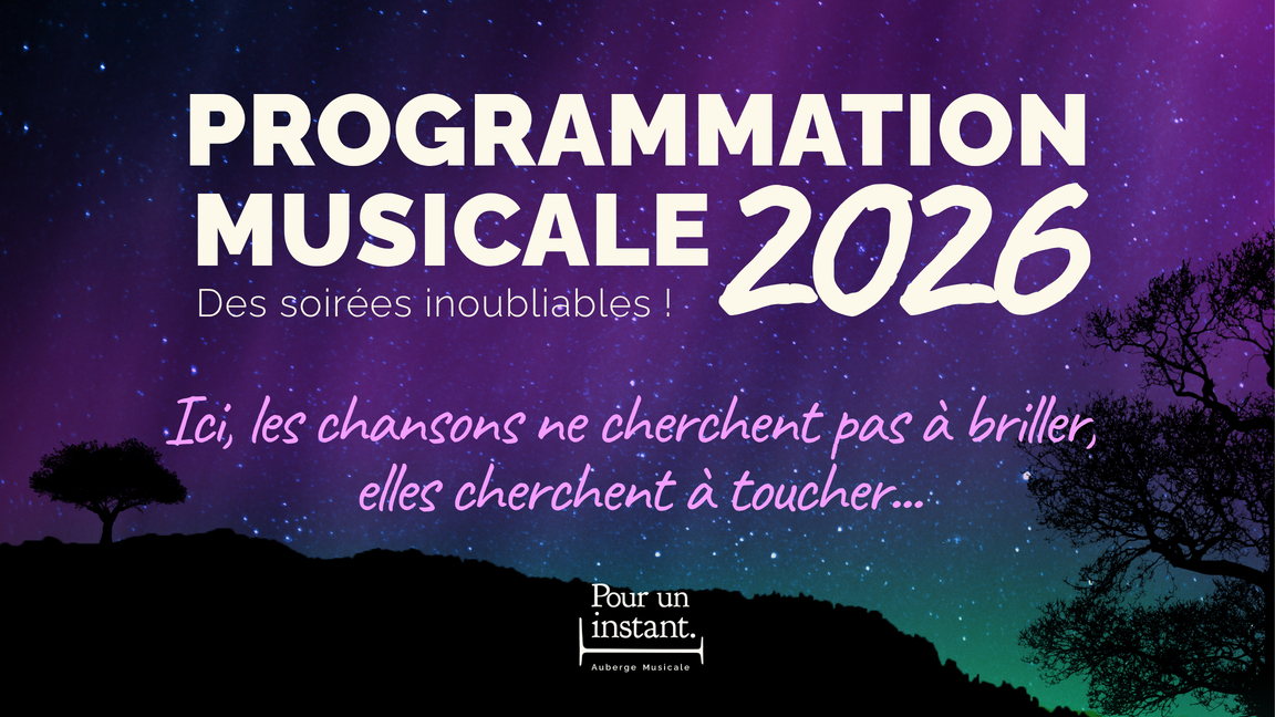 Concerts été 2026