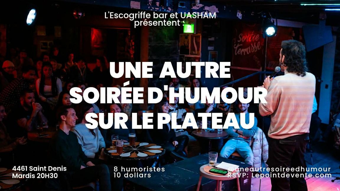 Les Mardis de l'humour à l'Esco