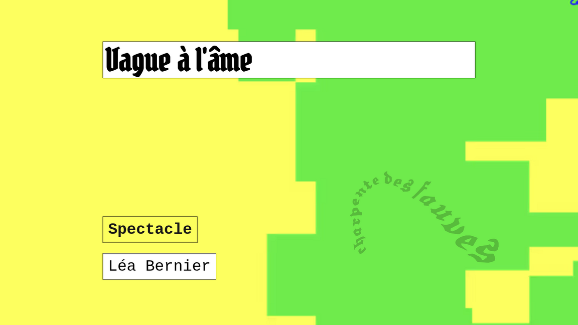 Vague à l'âme
