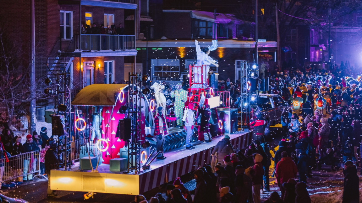 Défilé de nuit du Carnaval sur Limoilou- Expérience VIP
