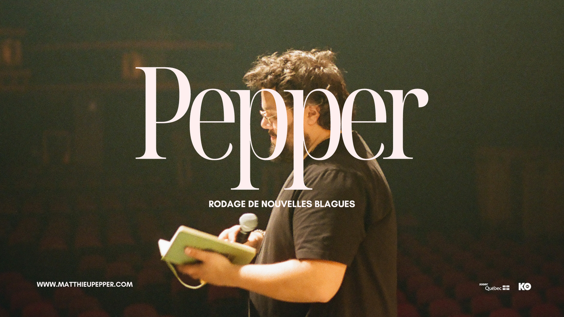 Matthieu Pepper en rodage
