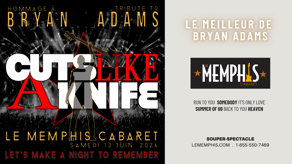 CUTS LIKE A KNIFE (Le meilleur de Bryan Adams)