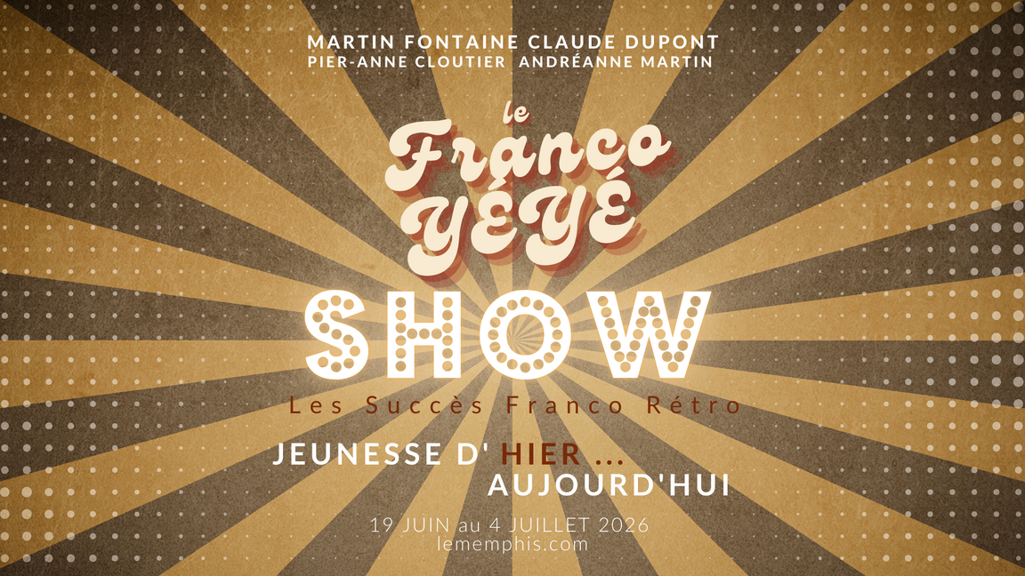 FRANCO YÉYÉ SHOW