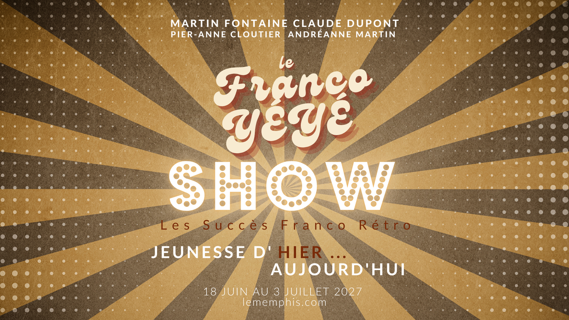 FRANCO YÉYÉ SHOW