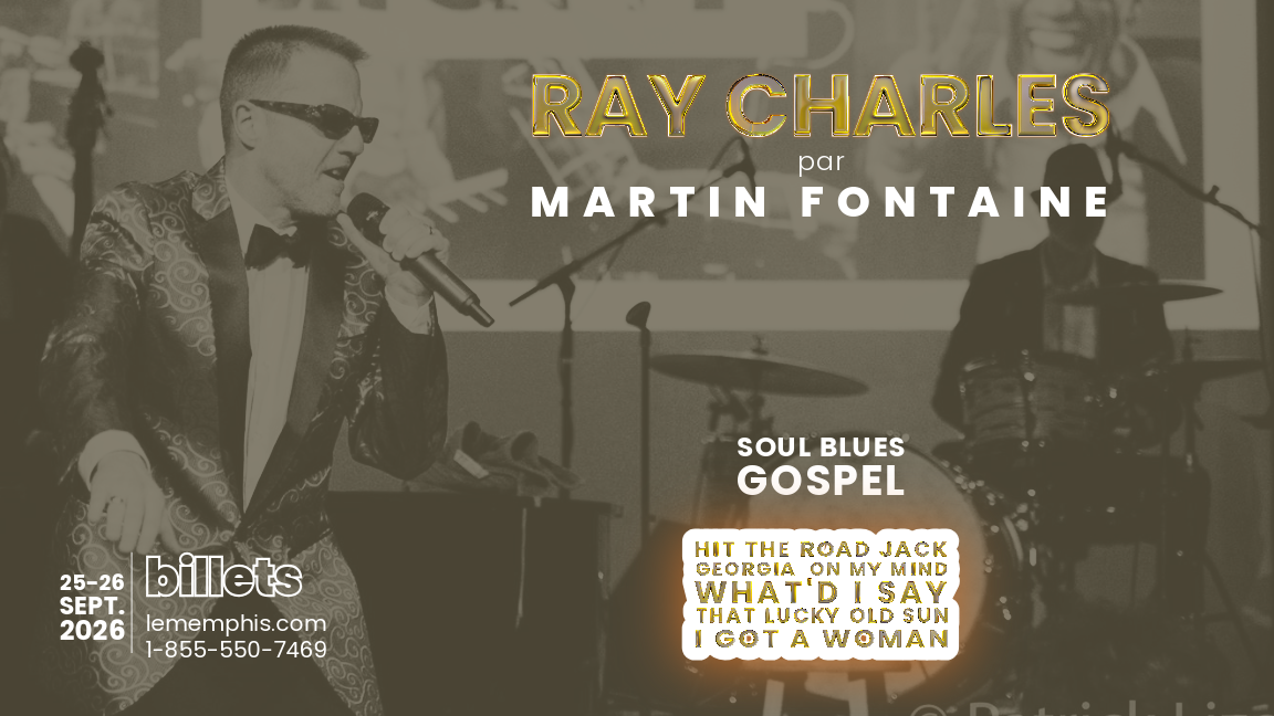 RAY CHARLES par MARTIN FONTAINE