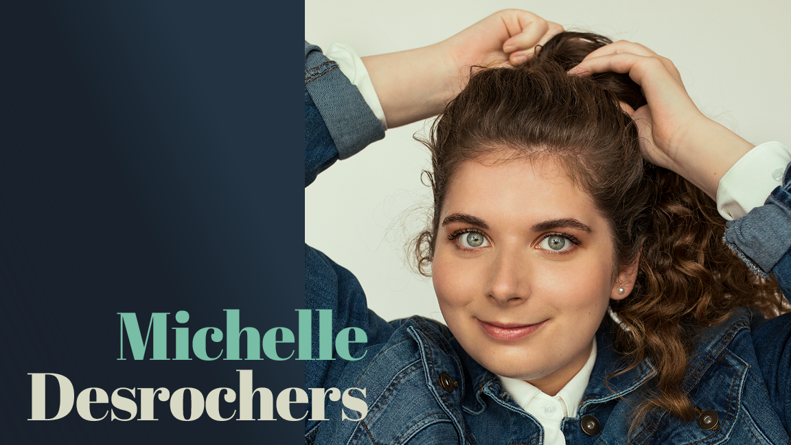 Michelle Desrochers en rodage