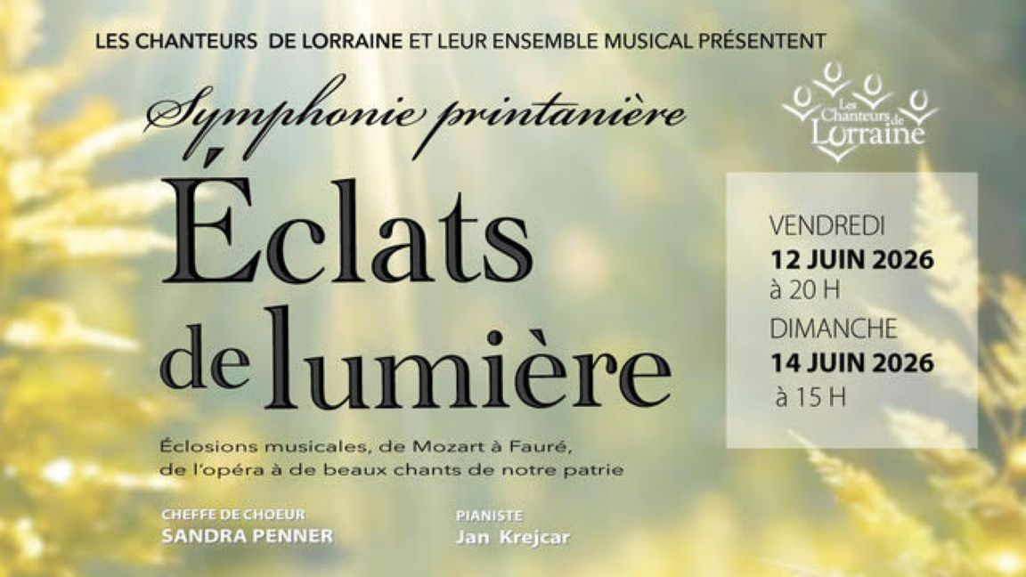 Éclats de lumière, concert choral
