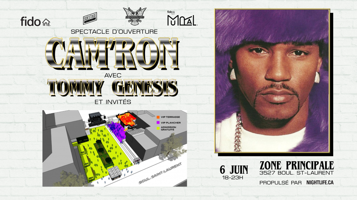 Fido présente: Cam'Ron & Tommy Genesis (VIP)