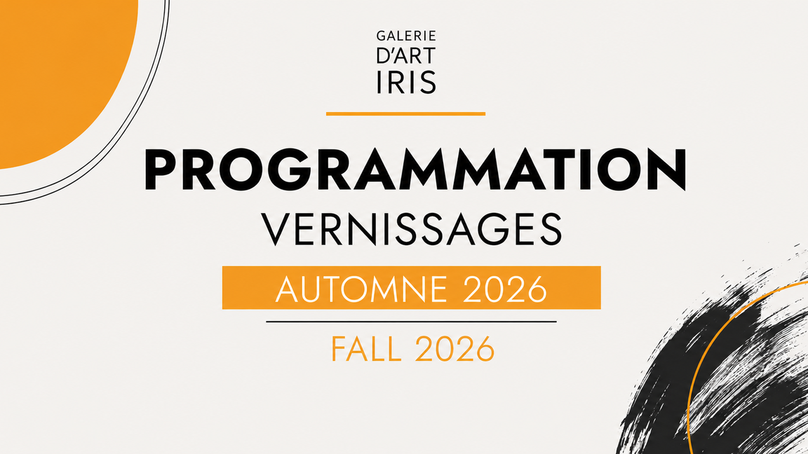 Vernissages - Automne 2026