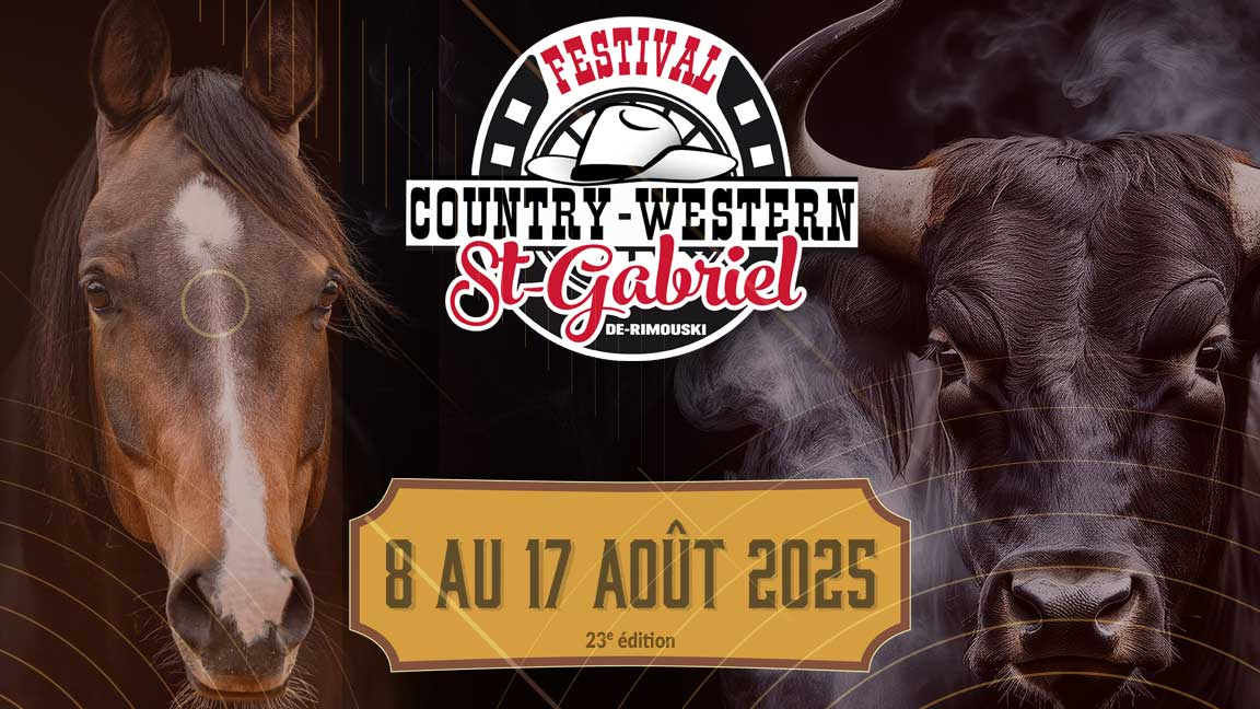 Festival Country-Western de St-Gabriel 2025