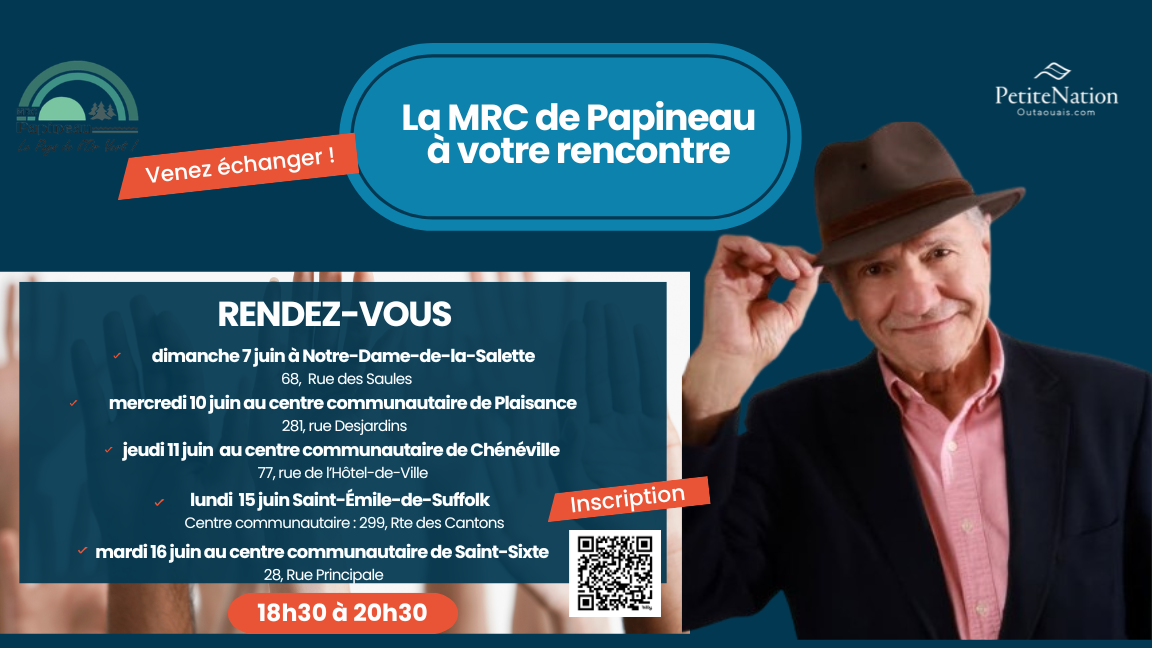 Tournée de la MRC de Papineau