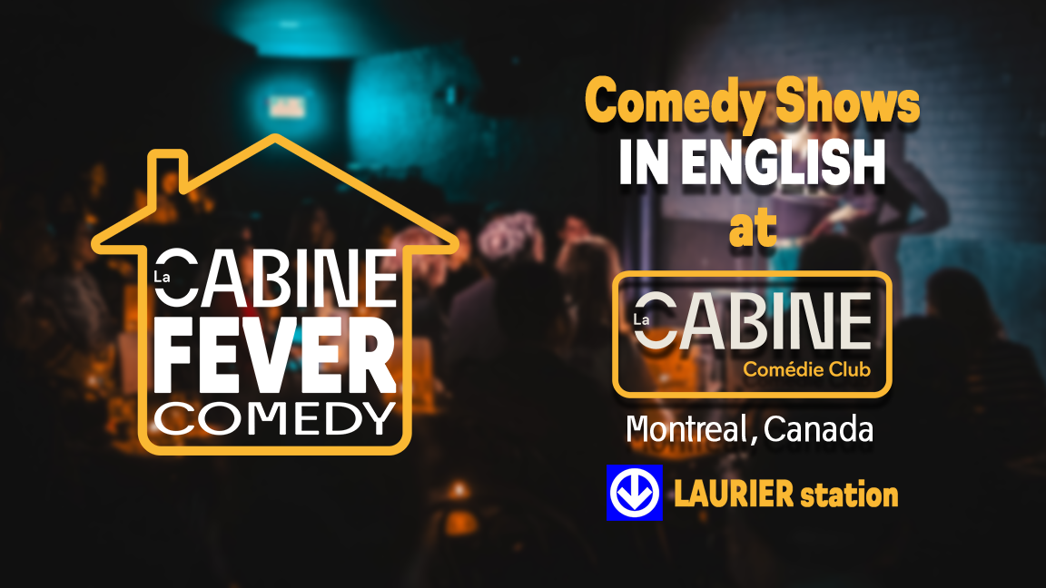Cabine Fever Comedy: Comedy in English at La Cabine