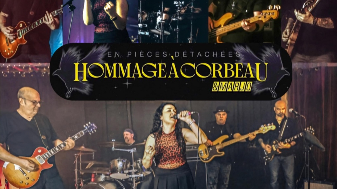 Hommage à corbeau en pièces détachées