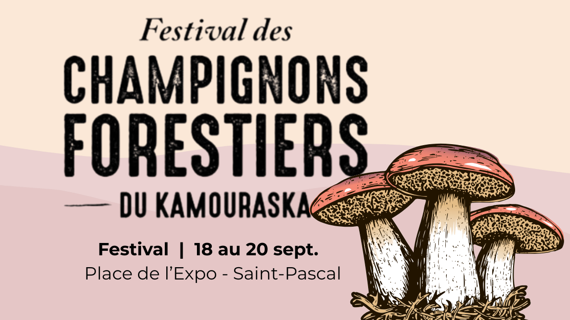 Festival des champignons forestiers du Kamouraska 2026