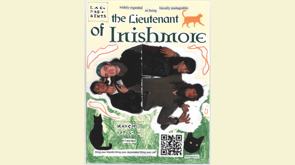 LACTS Presents: The Lieutenant of Inishmore by Martin McDonagh