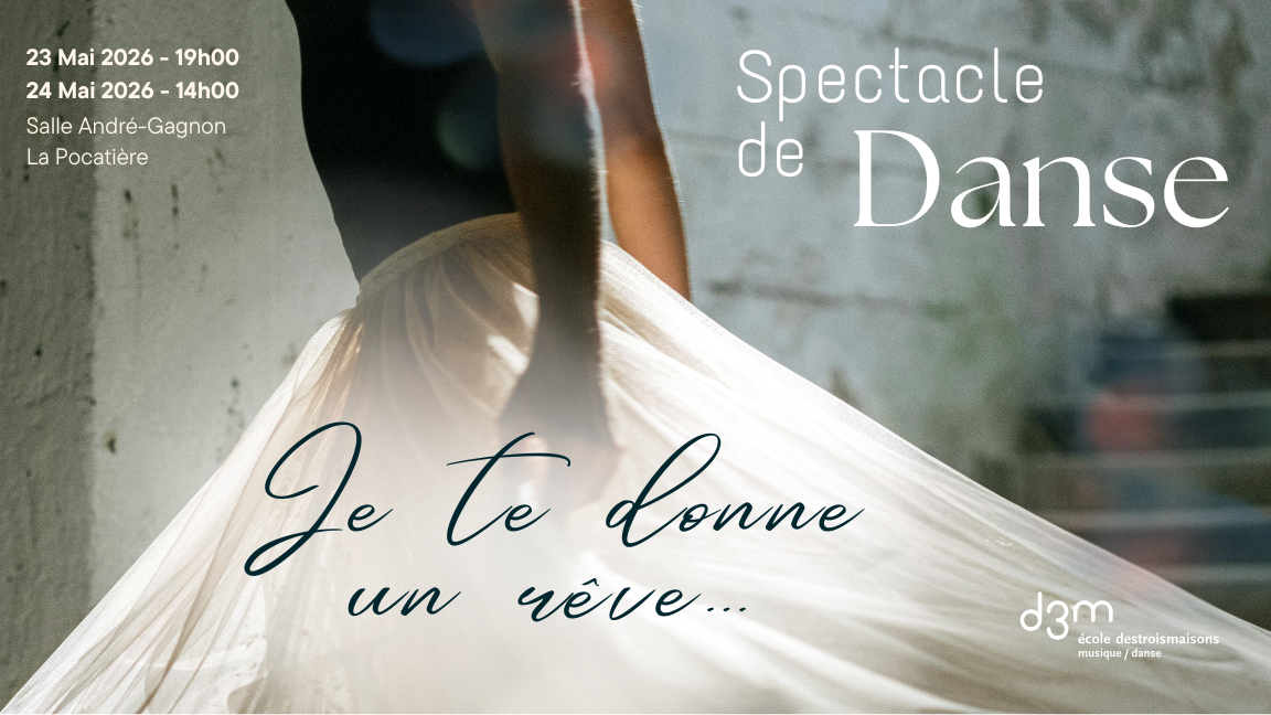 Spectacle de danse D3M 2026