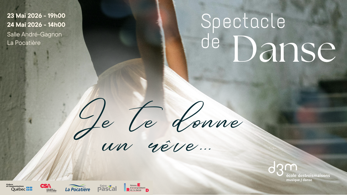 Spectacle de danse D3M 2026