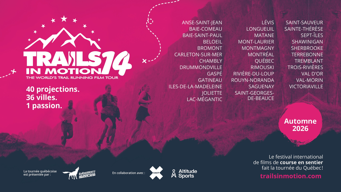 Tournée québécoise Trails in Motion 2026