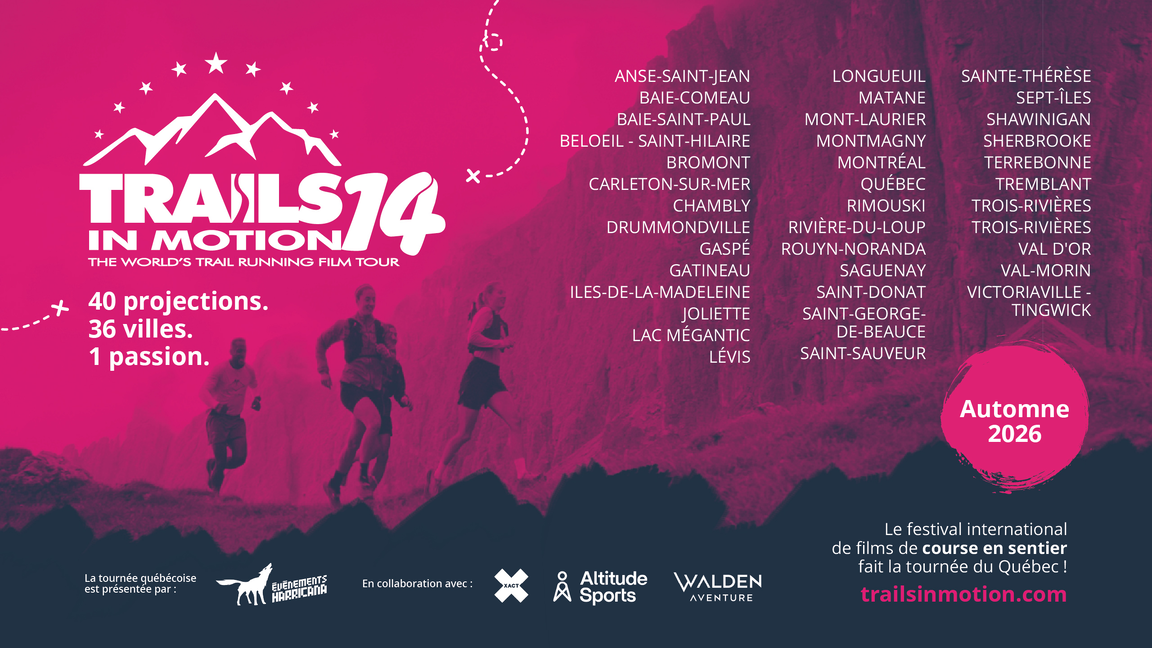 Tournée québécoise Trails in Motion 2026