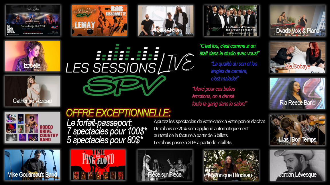 SPV Live Sessions reviendront en Février 2021