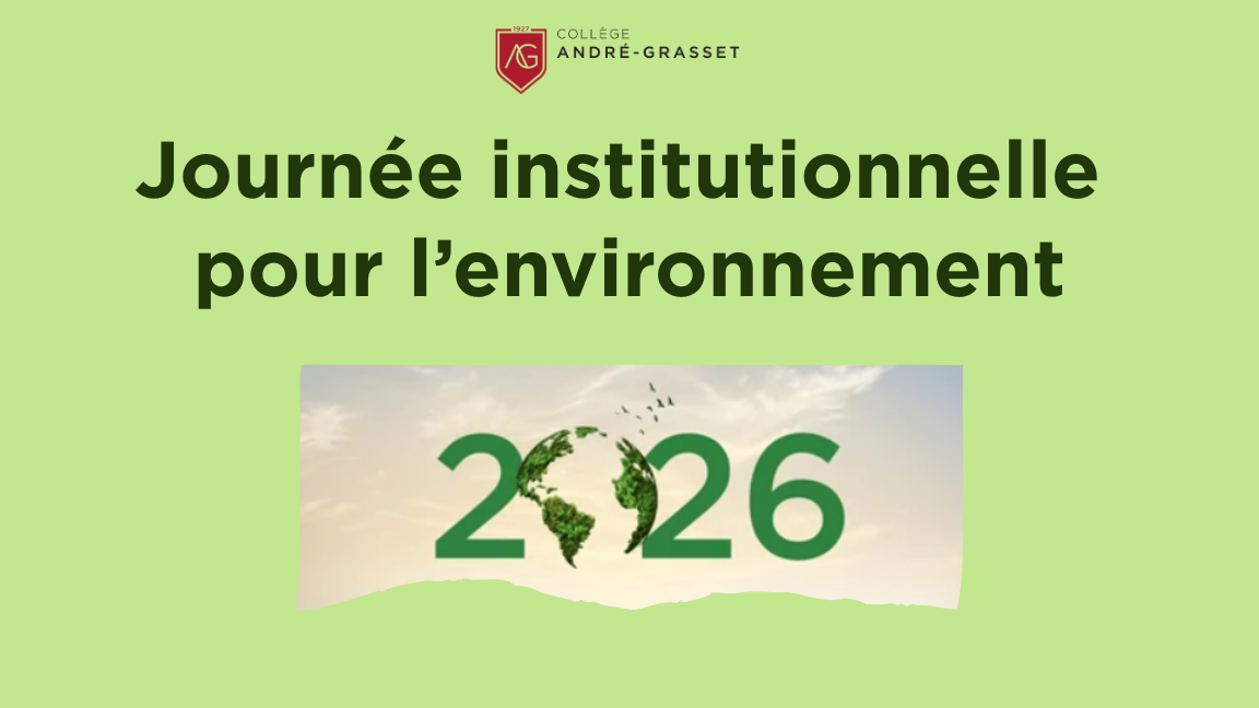 Journée institutionnelle pour l'environnement à Grasset