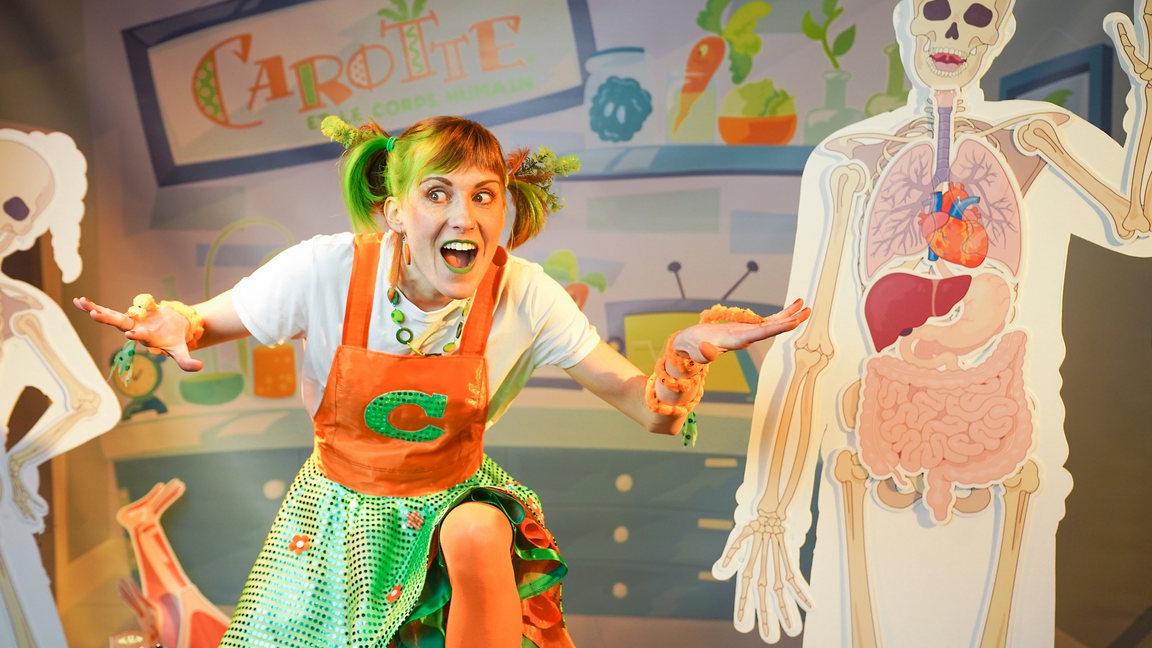 Il était une fois au manoir... Carotte et le corps humain