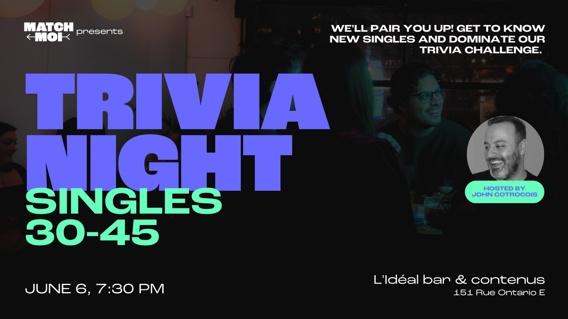 Trivia night - Singles 30-45 (English edition)
