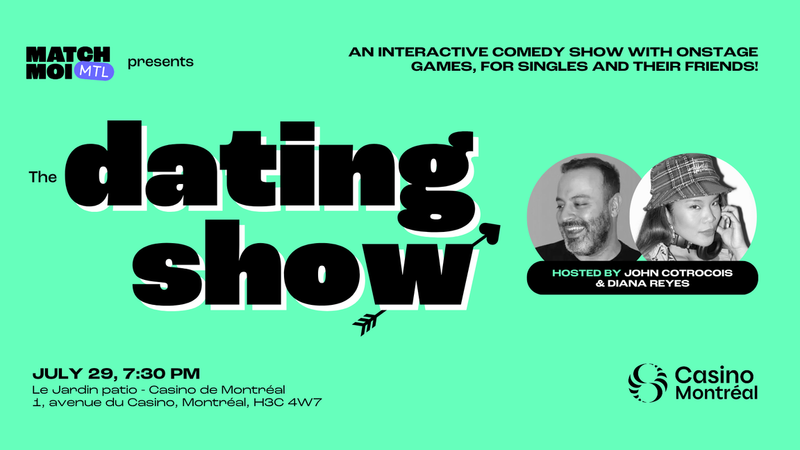 The Dating show hosted by John Cotrocois & Diana Reyes