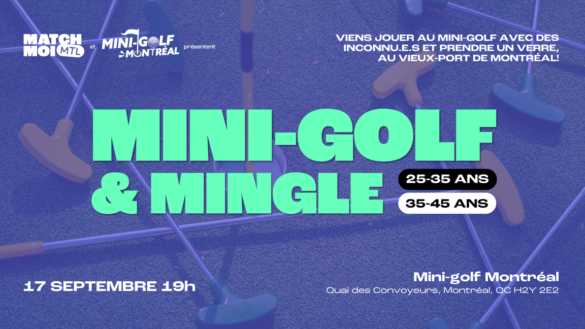MINI-GOLF - We create the teams! (25-35 and 35-45 years old)