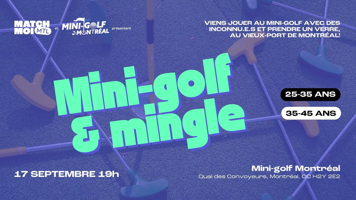 MINI-GOLF - We create the teams! (25-35 and 35-45 years old)