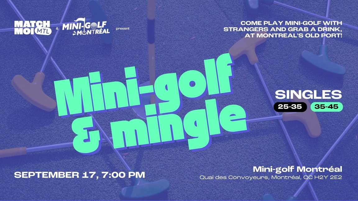 MINI-GOLF - We create the teams! (25-35 and 35-45 years old)