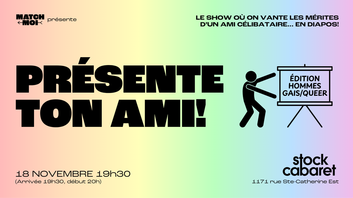 Présente ton ami! (Édition hommes gais/queer)