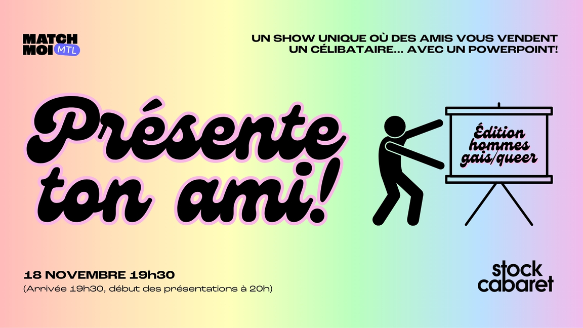 Présente ton ami! (Édition hommes gais/queer)