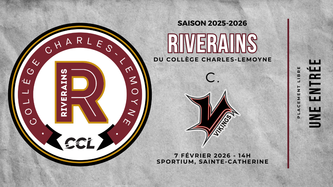Riverains du Collège Charles-Lemoyne contre Vikings de St-Eustache