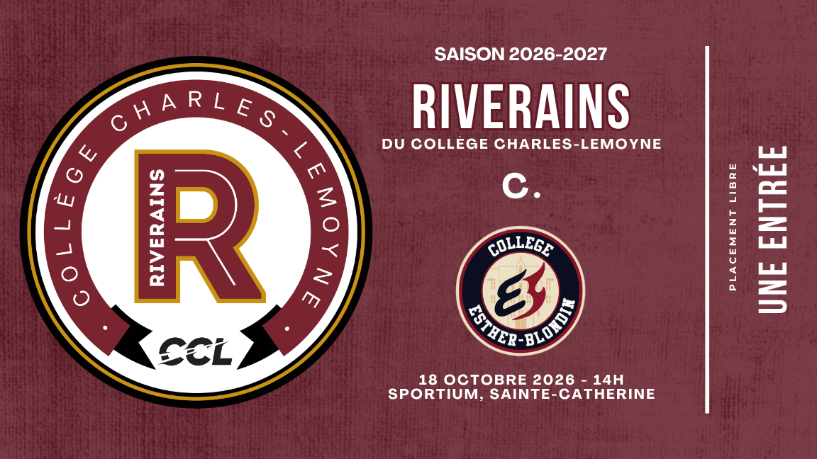 Riverains du Collège Charles-Lemoyne contre Phénix du Collège Esther-Blondin