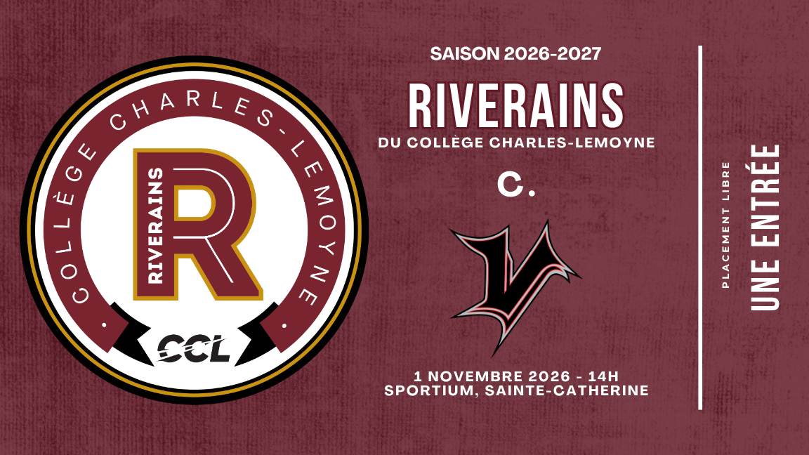 Riverains du Collège Charles-Lemoyne contre Vikings de Saint-Eustache